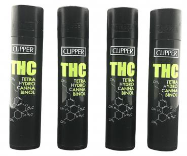 Clipper Feuerzeug THC Moleküle